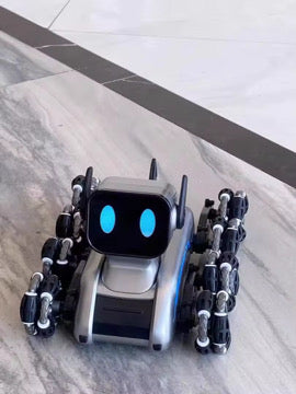 Coming Soon.Electric Robo RC Dog with 8 Wheels Toy Stunts