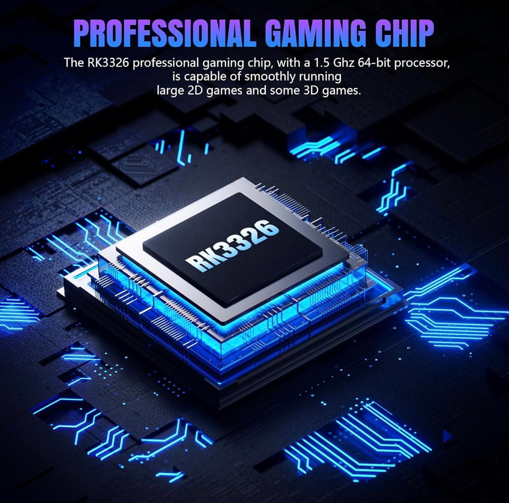 R36MAX™ Retro Gaming Console – 4” HD Screen | 18,000+ Games | 64GB | Dual Joystick