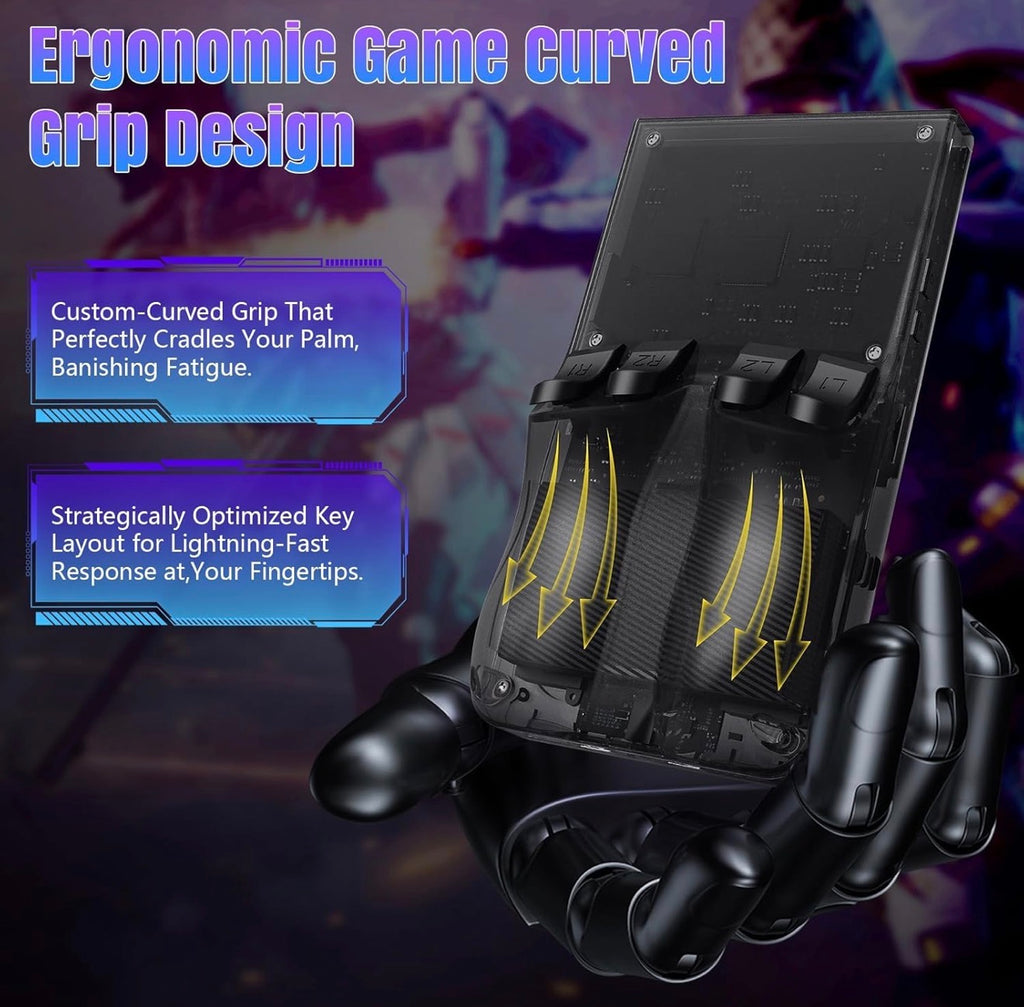 R36MAX™ Retro Gaming Console – 4” HD Screen | 18,000+ Games | 64GB | Dual Joystick