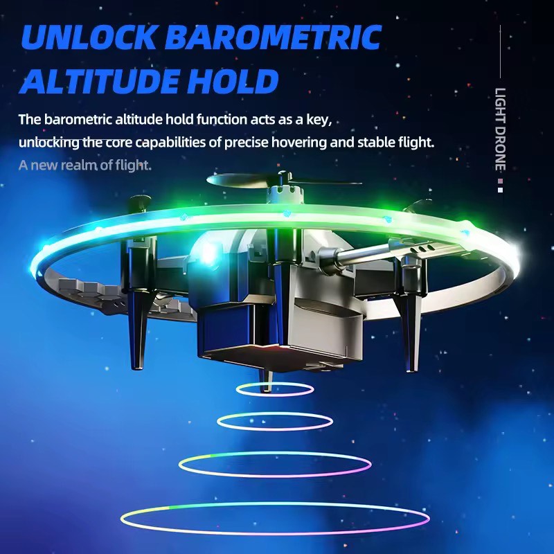 🌈 FX41 Rainbow UAP Drone™ – The Flying RGB Light Orb